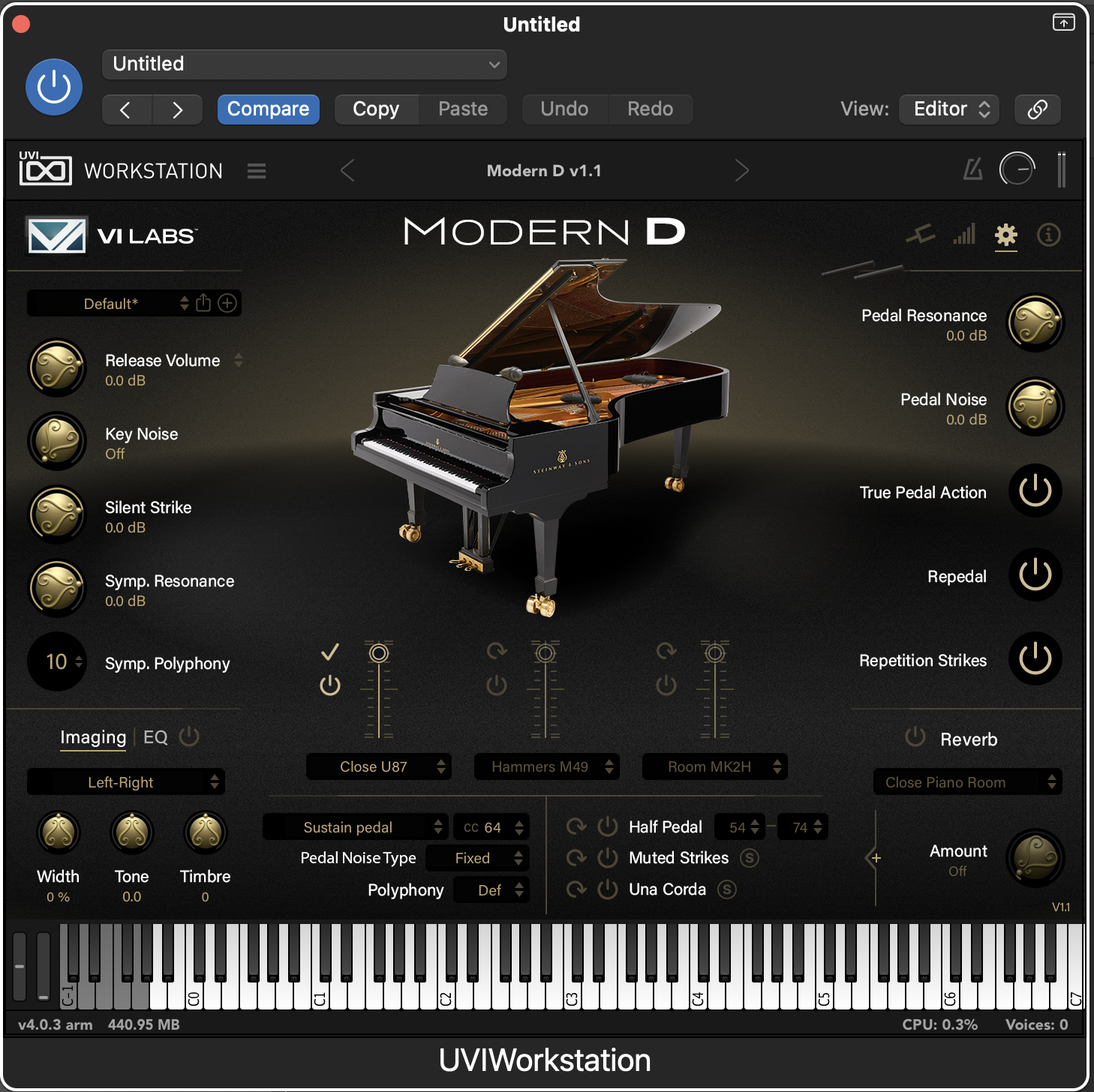 UVI VI Labs Modern D